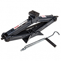 Домкрат механический ромбический 2т h 115-425 SKYWAY с резиновой опорной частью в сумке